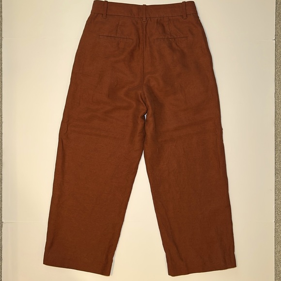Aritzia Orange/Copper/Rust Effortless Pant - Picture 3 of 8